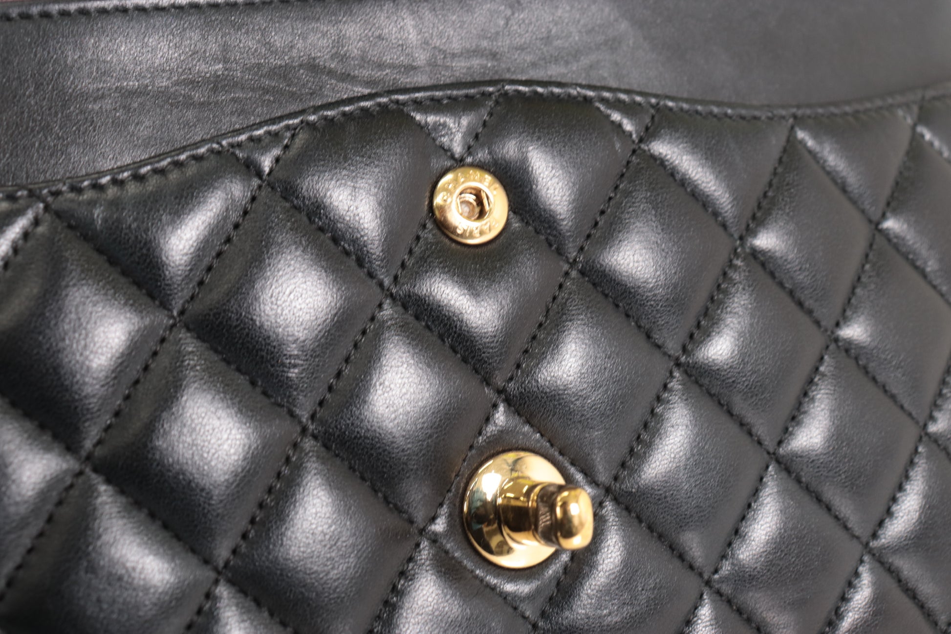 CHANEL Double Flap 25 Lambskin Shoulder Bag, No. 24