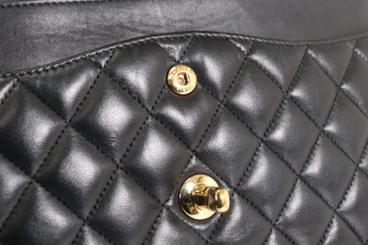 CHANEL Double Flap 25 Lambskin Shoulder Bag, No. 24