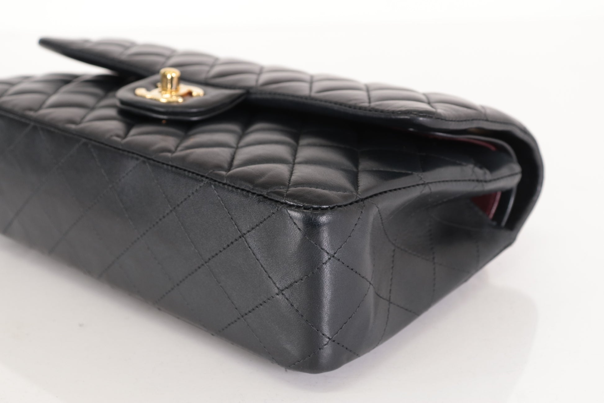 CHANEL Double Flap 25 Lambskin Shoulder Bag, No. 24