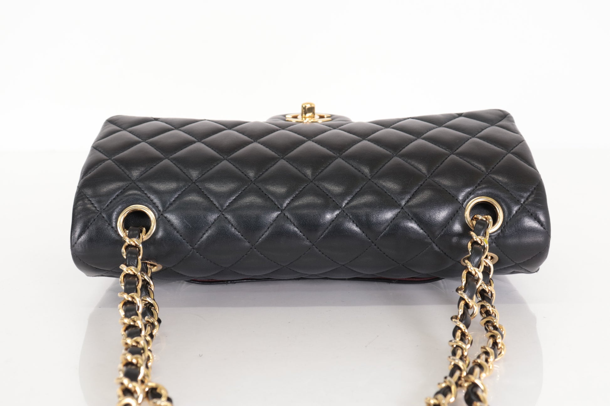 CHANEL Double Flap 25 Lambskin Shoulder Bag, No. 24