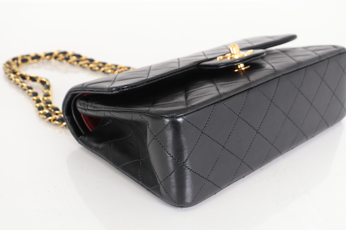 CHANEL W Flap 23 Lamb Chain Shoulder Bag
