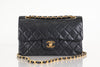 CHANEL W Flap 23 Lamb Chain Shoulder Bag