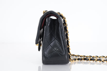CHANEL W Flap 23 Lamb Chain Shoulder Bag