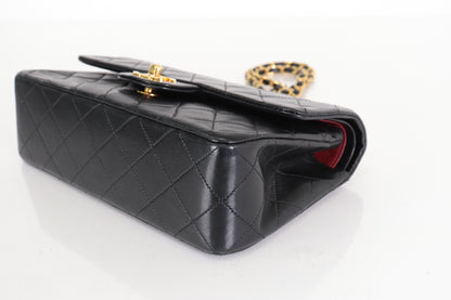 CHANEL W Flap 23 Lamb Chain Shoulder Bag