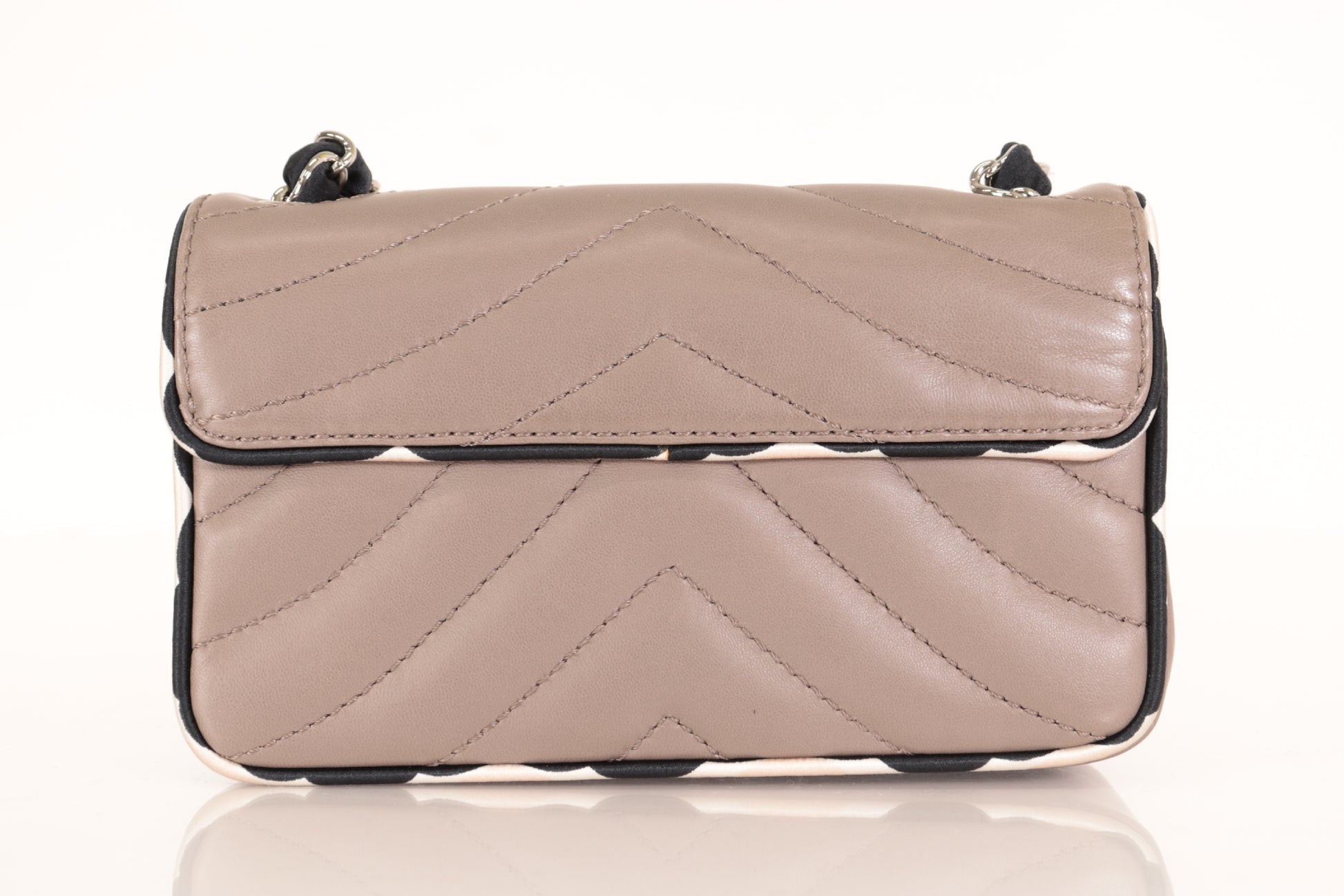 CHANEL V-Stitch Lamb Mini Chain Shoulder Bag, No. 9