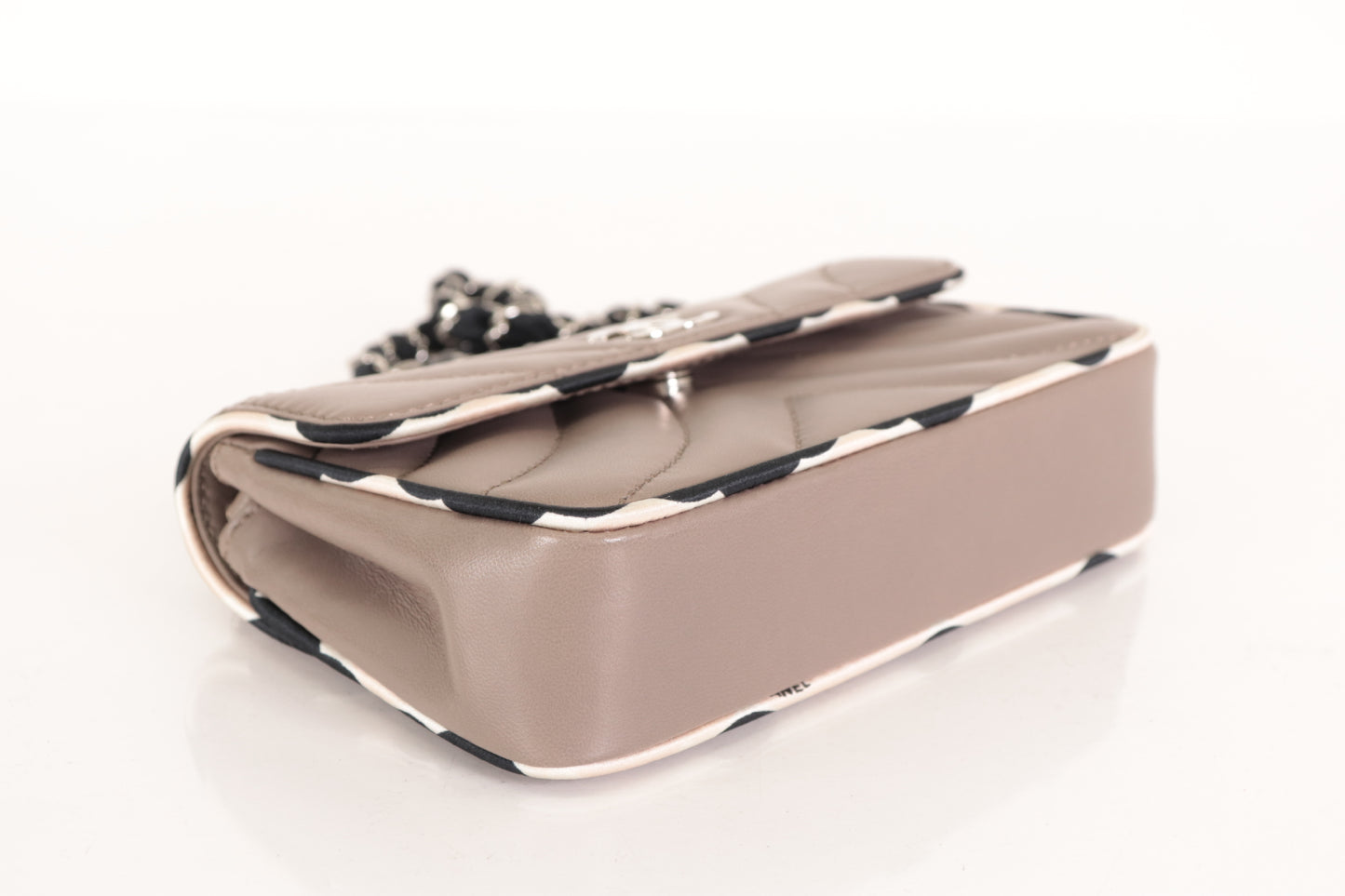 CHANEL V-Stitch Lamb Mini Chain Shoulder Bag, No. 9