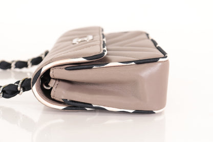 CHANEL V-Stitch Lamb Mini Chain Shoulder Bag, No. 9