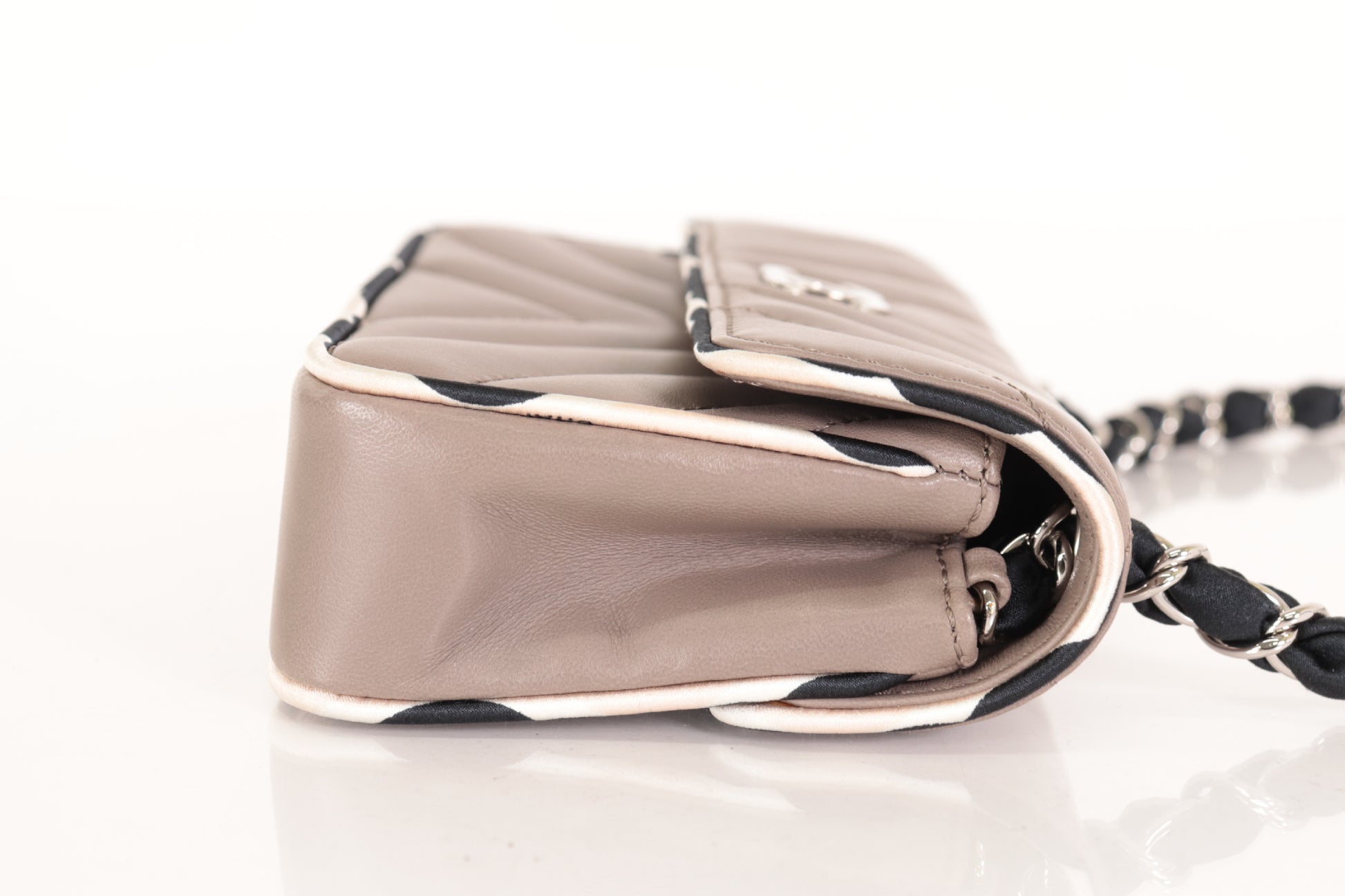 CHANEL V-Stitch Lamb Mini Chain Shoulder Bag, No. 9