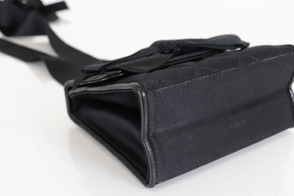 CHANEL Satin Ribbon Matelasse Mini Shoulder Bag, No. 4