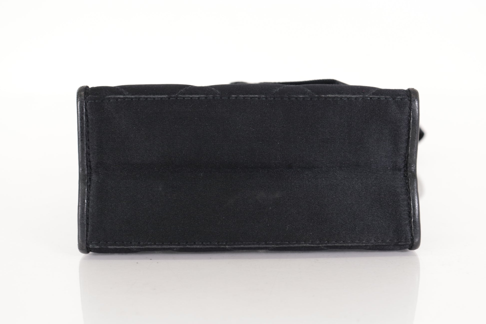 CHANEL Satin Ribbon Matelasse Mini Shoulder Bag, No. 4