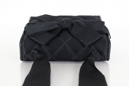 CHANEL Satin Ribbon Matelasse Mini Shoulder Bag, No. 4