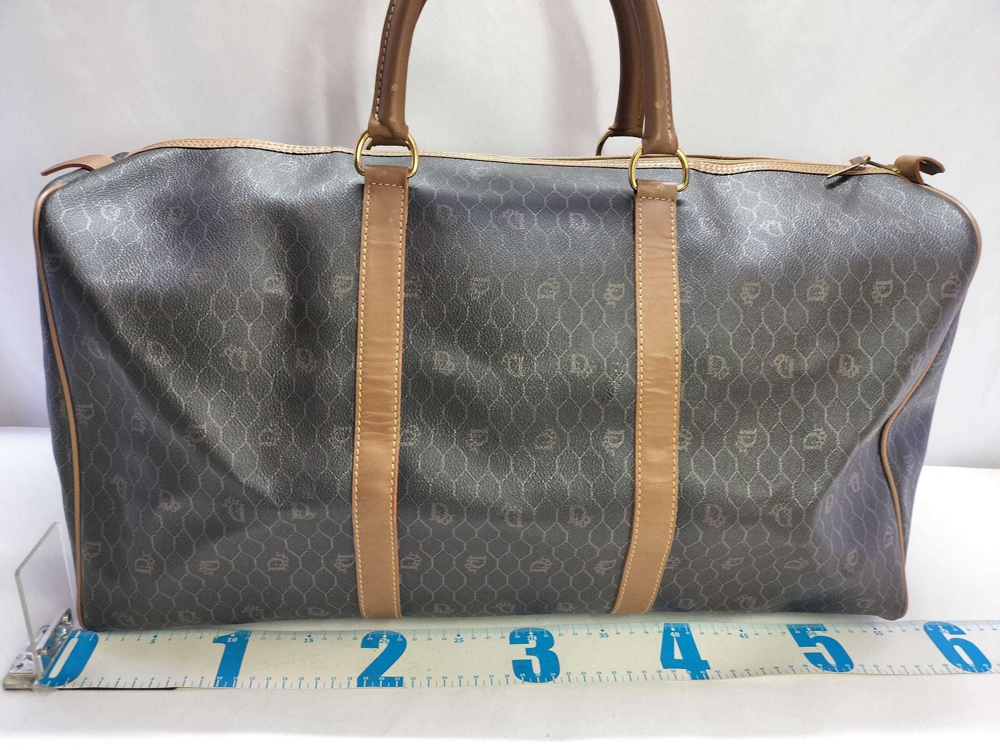 Dior Honeycomb Boston Bag