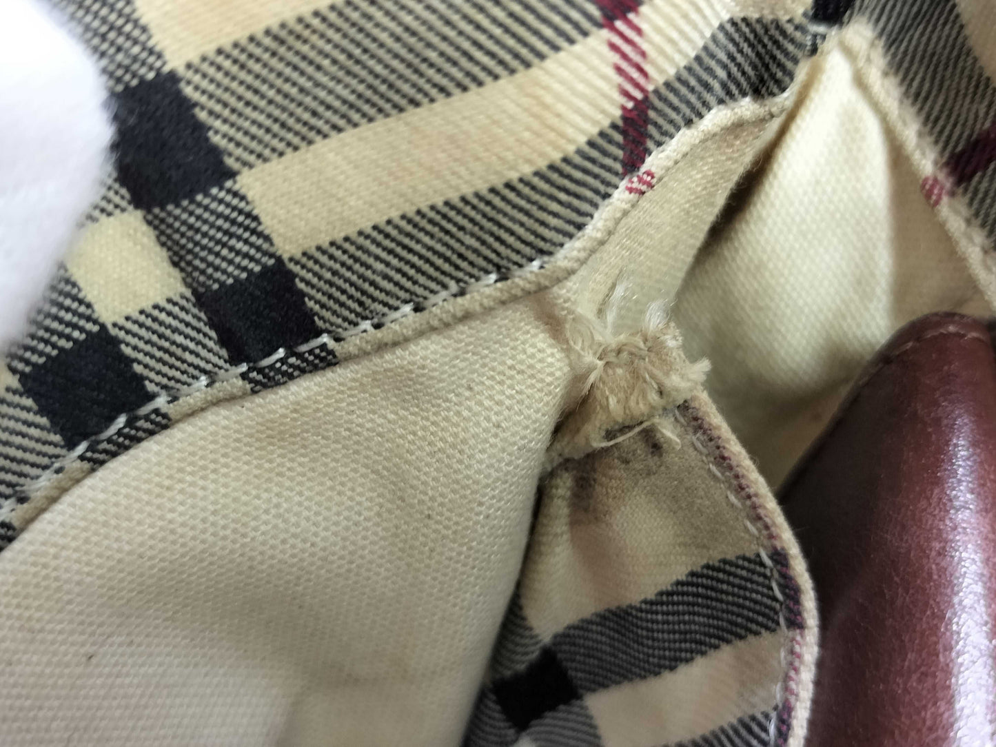 BURBERRY 2-piece shoulder bag set