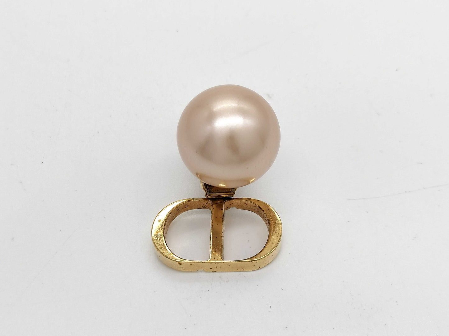 Dior Pearl Pink Gold Earrings 