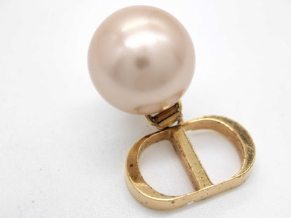 Dior Pearl Pink Gold Earrings 