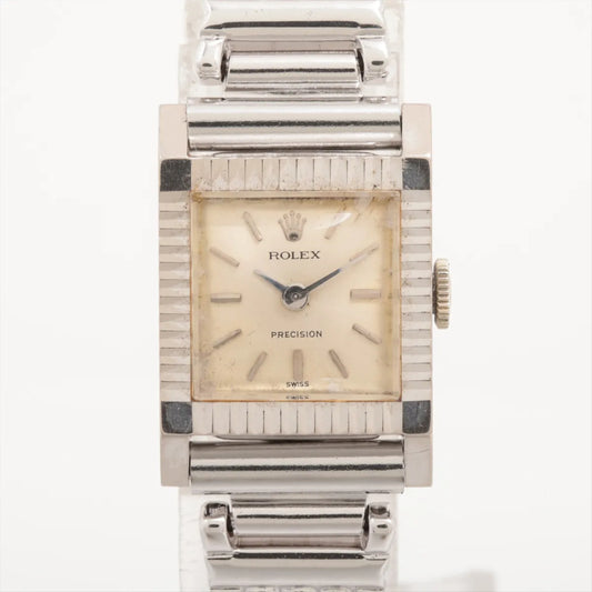 ROLEX Precision 1653424 Hand-wound 18K Gold Men's Watch