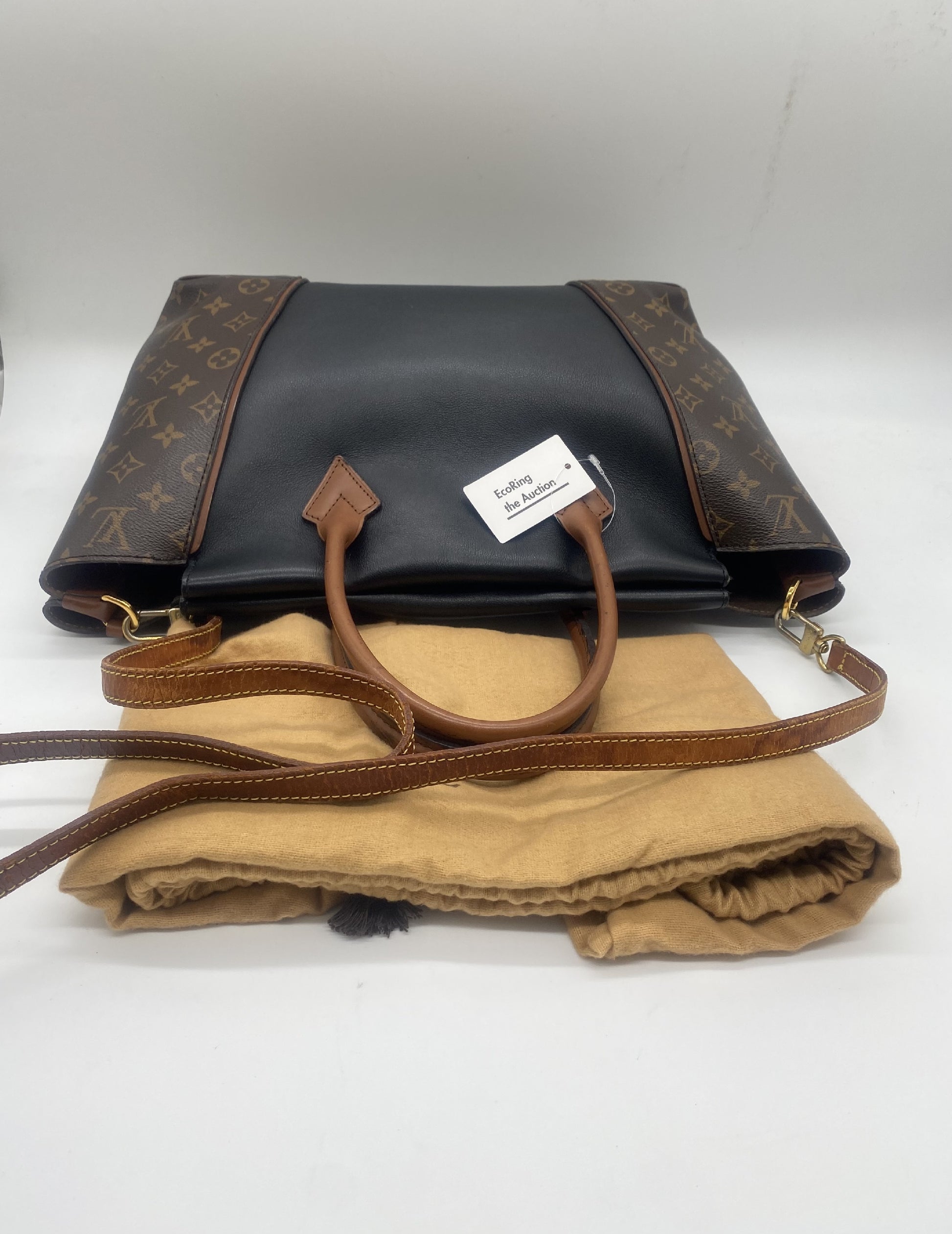 LOUIS VUITTON Tote W M40941 Monogram Brown TR2194 Strap. Shoulder Bag