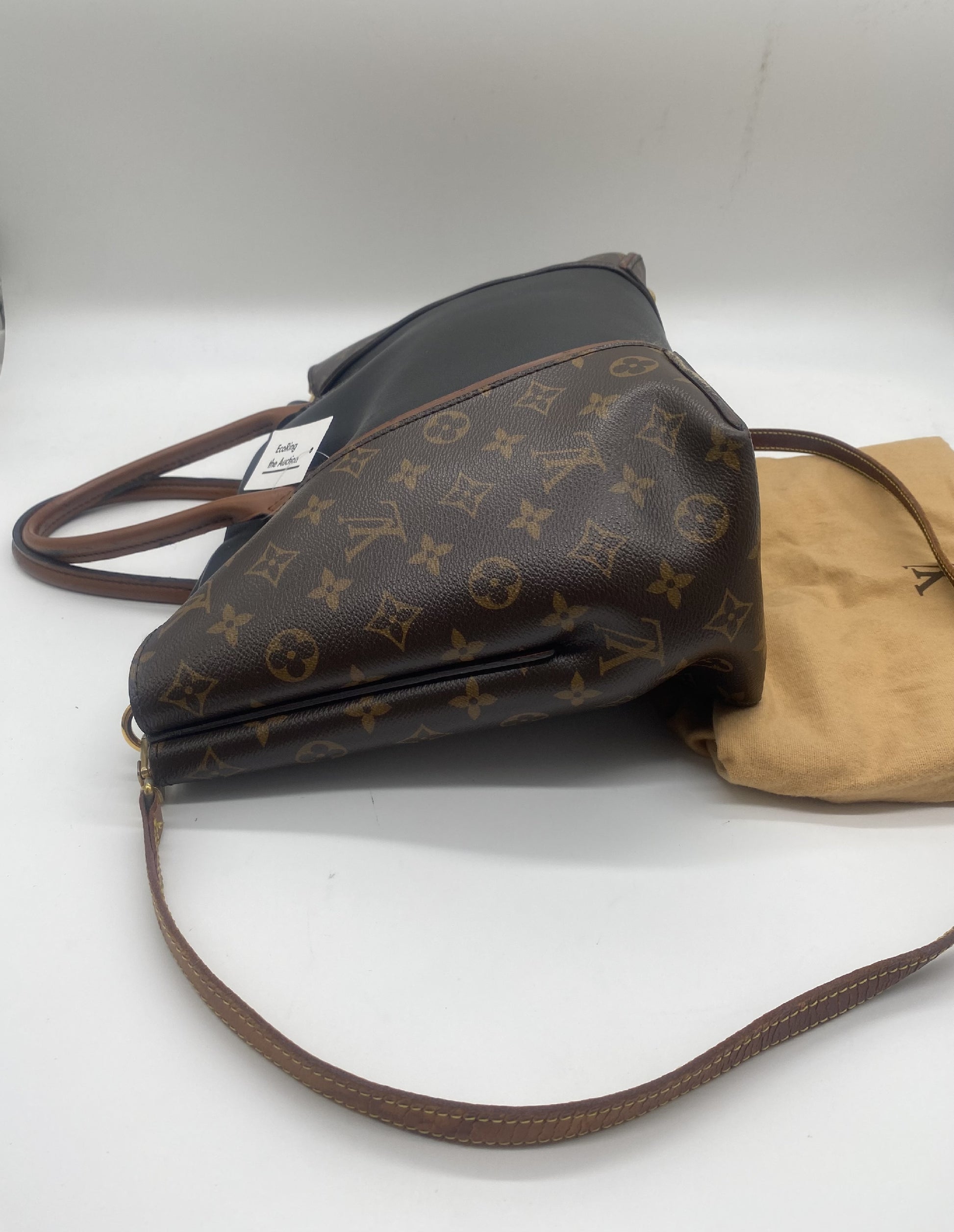 LOUIS VUITTON Tote W M40941 Monogram Brown TR2194 Strap. Shoulder Bag