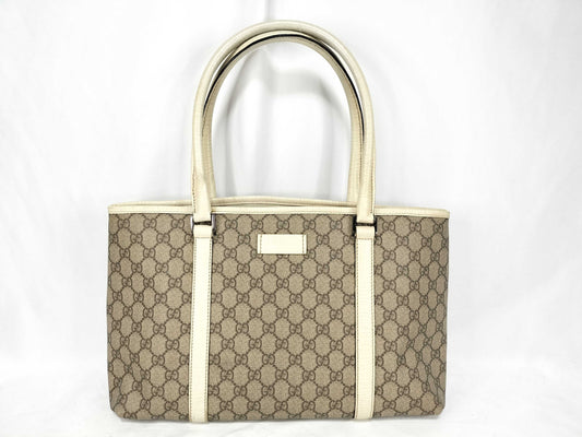 GUCCI GG Supreme GUCCI GG pattern handbag PVC tote bag