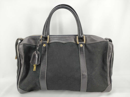 GUCCI GG Canvas Boston Bag