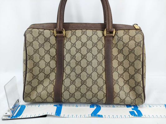 GUCCI GG Supreme Gucci Boston Bag Sherry Boston Bag