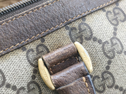 GUCCI GG Supreme Gucci Boston Bag Sherry Boston Bag