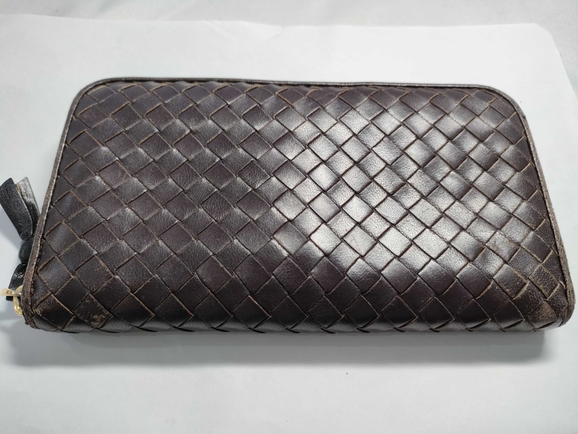 BOTTEGA VENETA Intrecciato Bottega Long Wallet