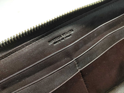 BOTTEGA VENETA Intrecciato Bottega Long Wallet