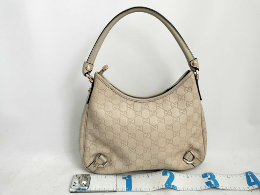 GUCCI Guccissima Leather GG Pattern Abby Shoulder Bag 130738
