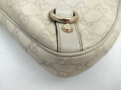 GUCCI Guccissima Leather GG Pattern Abby Shoulder Bag 130738
