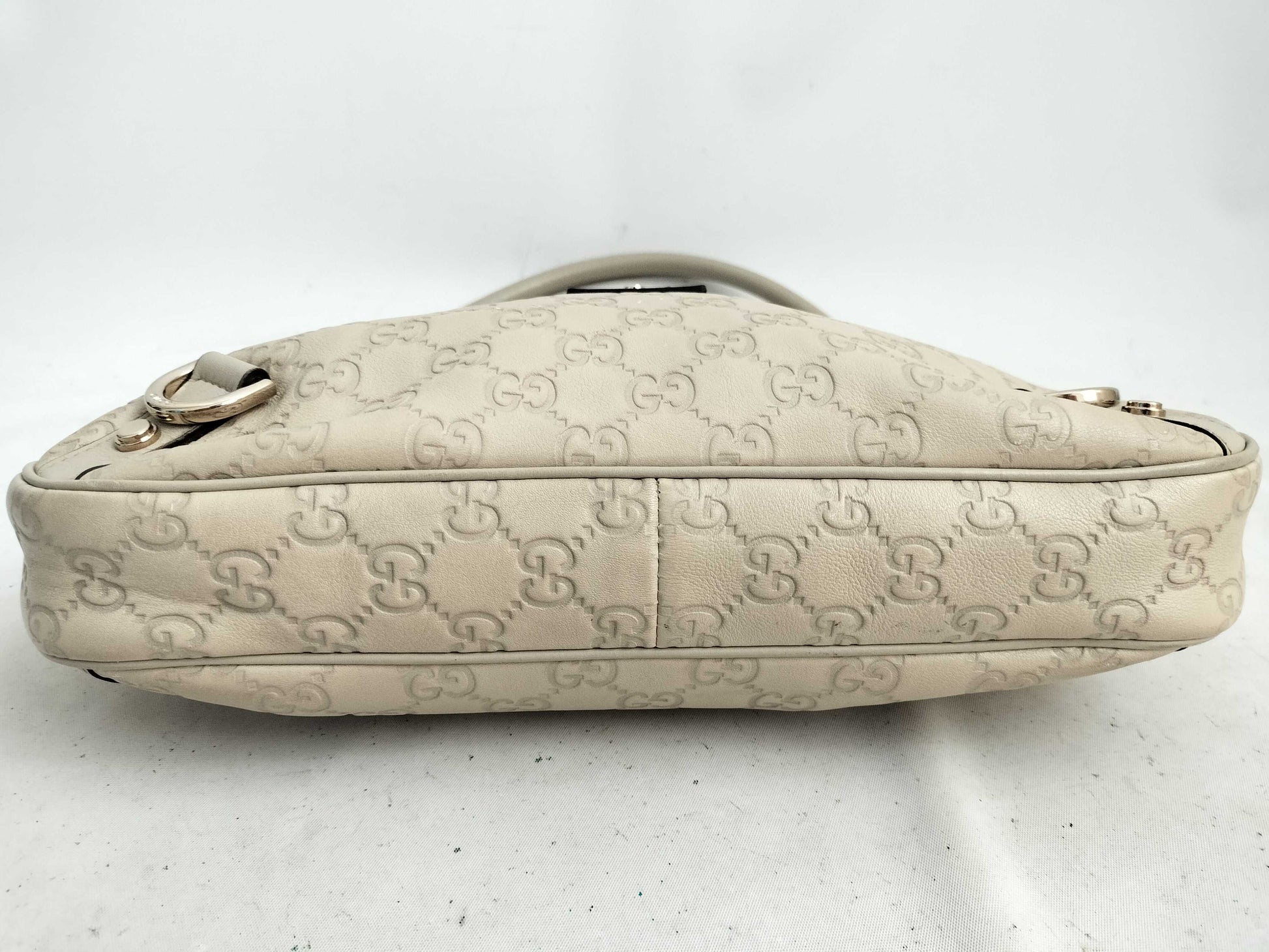GUCCI Guccissima Leather GG Pattern Abby Shoulder Bag 130738