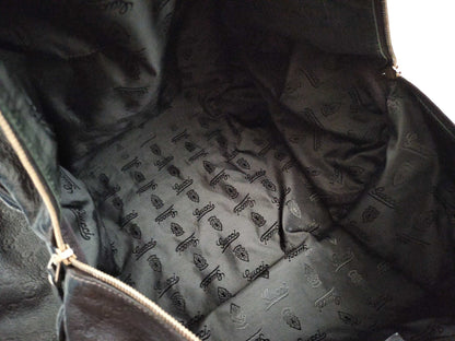 GUCCI Guccissima 2-way Boston bag with GG pattern and 206500 leather.