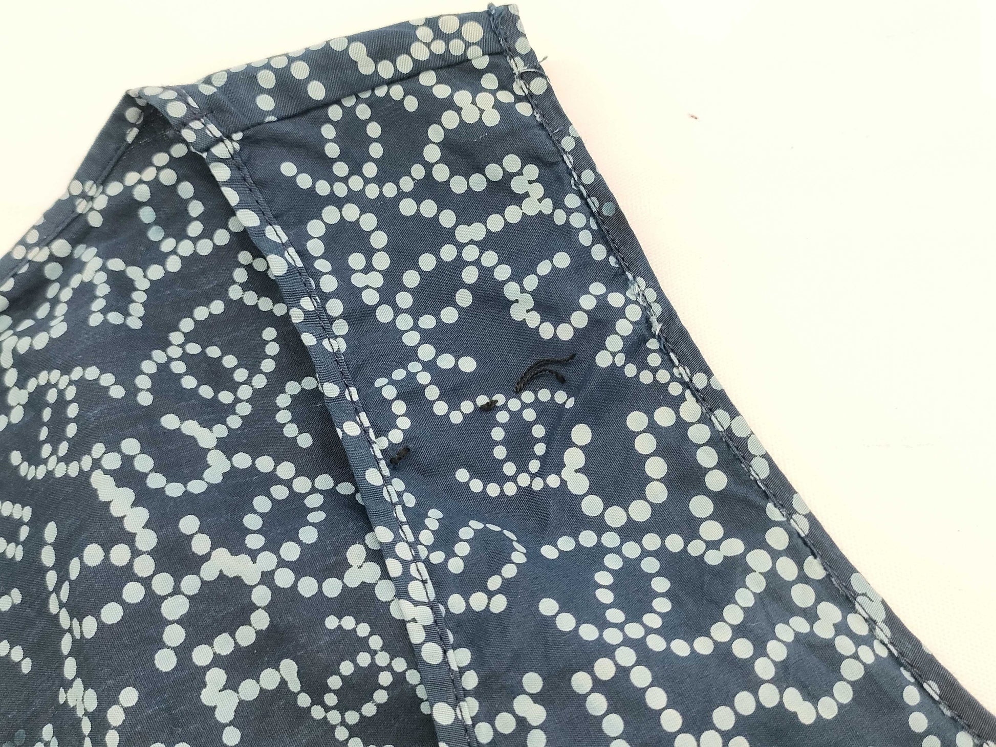 CHANEL CHANEL Sleeveless Shirt Tops P28271V18283 06P #38 Coco Mark All-Over Print Navy Tops