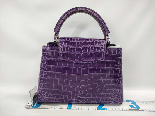 LOUIS VUITTON LV Capucines BB Crocodile AS0186 Handbag