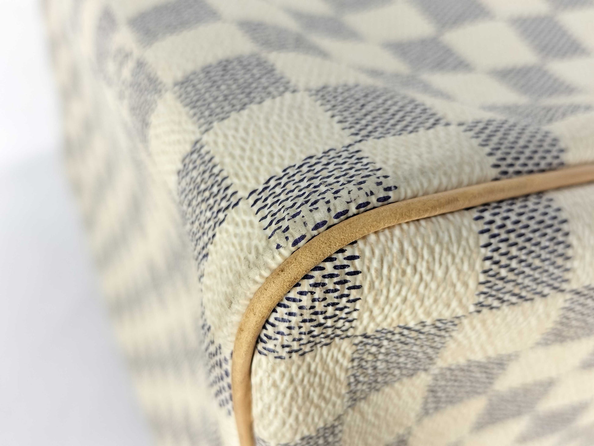 LOUIS VUITTON SP0084 Damier Azur Speedy 30 Boston Bag N41533
