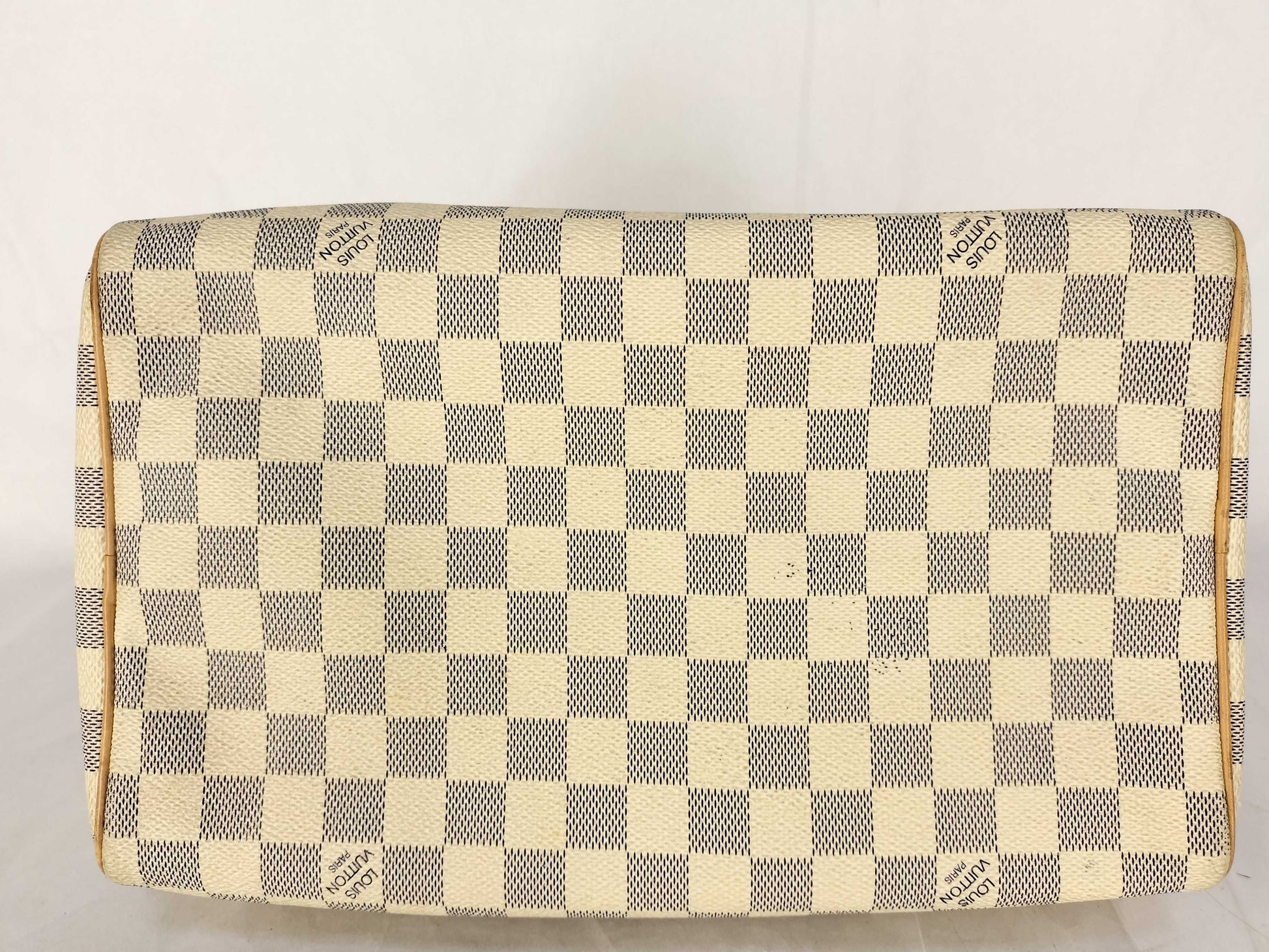 LOUIS VUITTON SP0084 Damier Azur Speedy 30 Boston Bag N41533