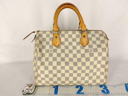 LOUIS VUITTON SP0084 Damier Azur Speedy 30 Boston Bag N41533