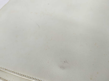 PRADA Triangle Plate Leather Shoulder Bag