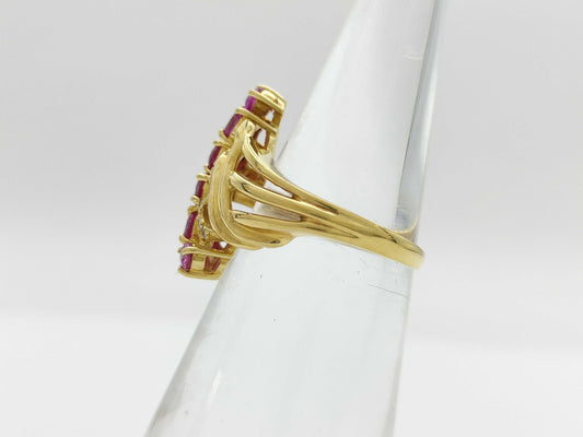 R1.48ct D0.05ct K18 5.0g Ring 