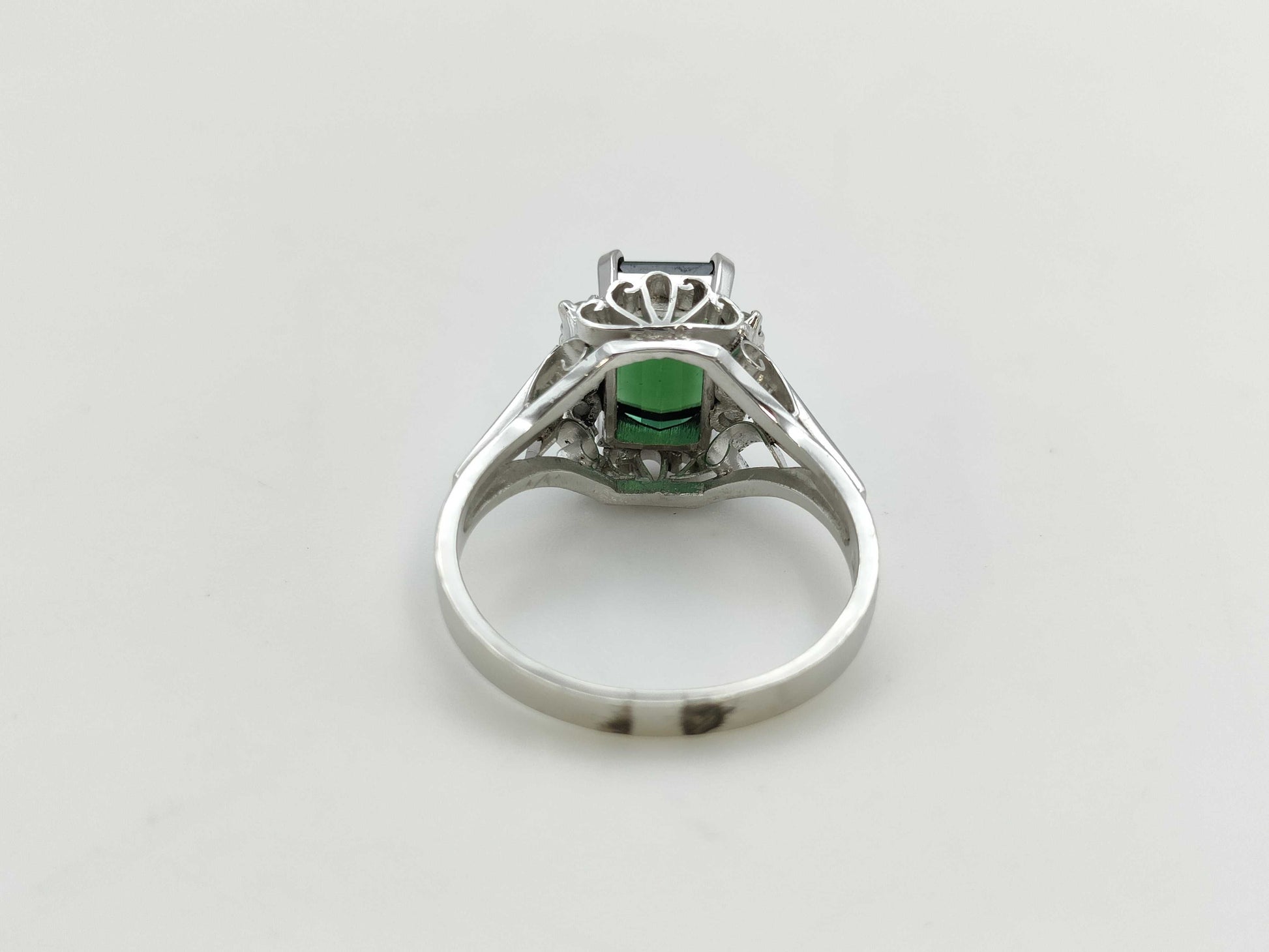 TL1.66ct D0.12ct Pt900 5.5g Ring 