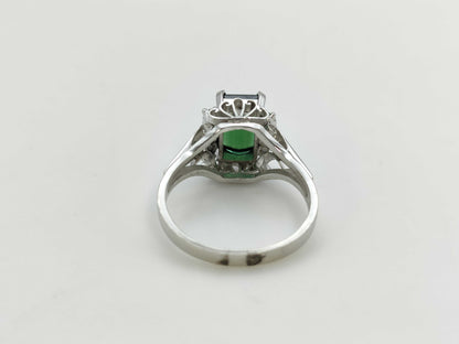 TL1.66ct D0.12ct Pt900 5.5g Ring 