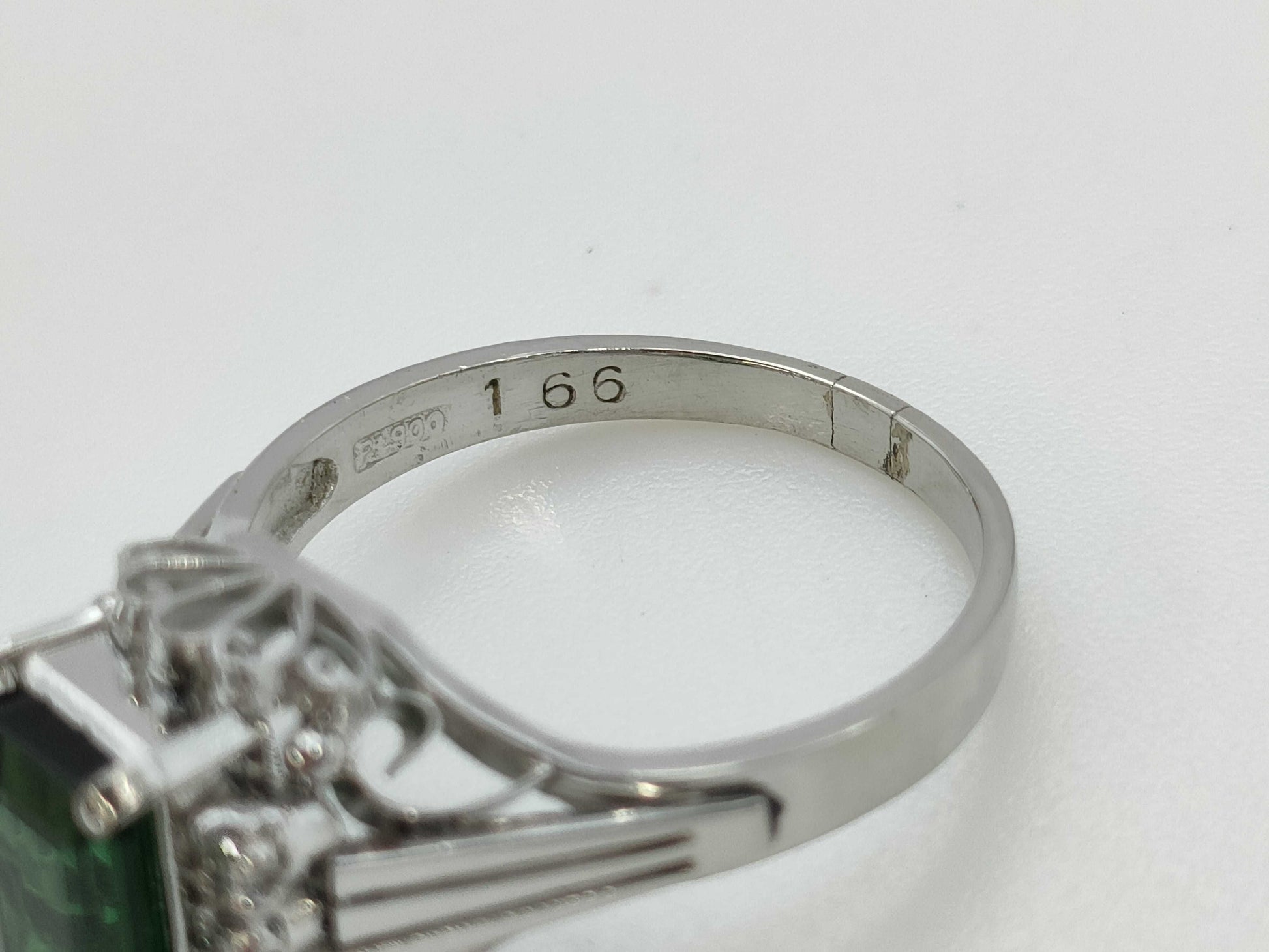 TL1.66ct D0.12ct Pt900 5.5g Ring 