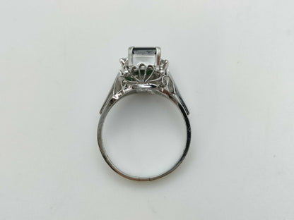 TL1.66ct D0.12ct Pt900 5.5g Ring 