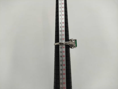 TL1.66ct D0.12ct Pt900 5.5g Ring 
