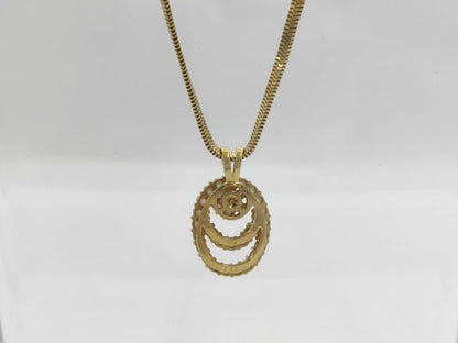 D1.00ct K18 11.1g Necklace 