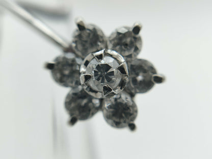 D0.25ct Pt900 2.0g Earrings 