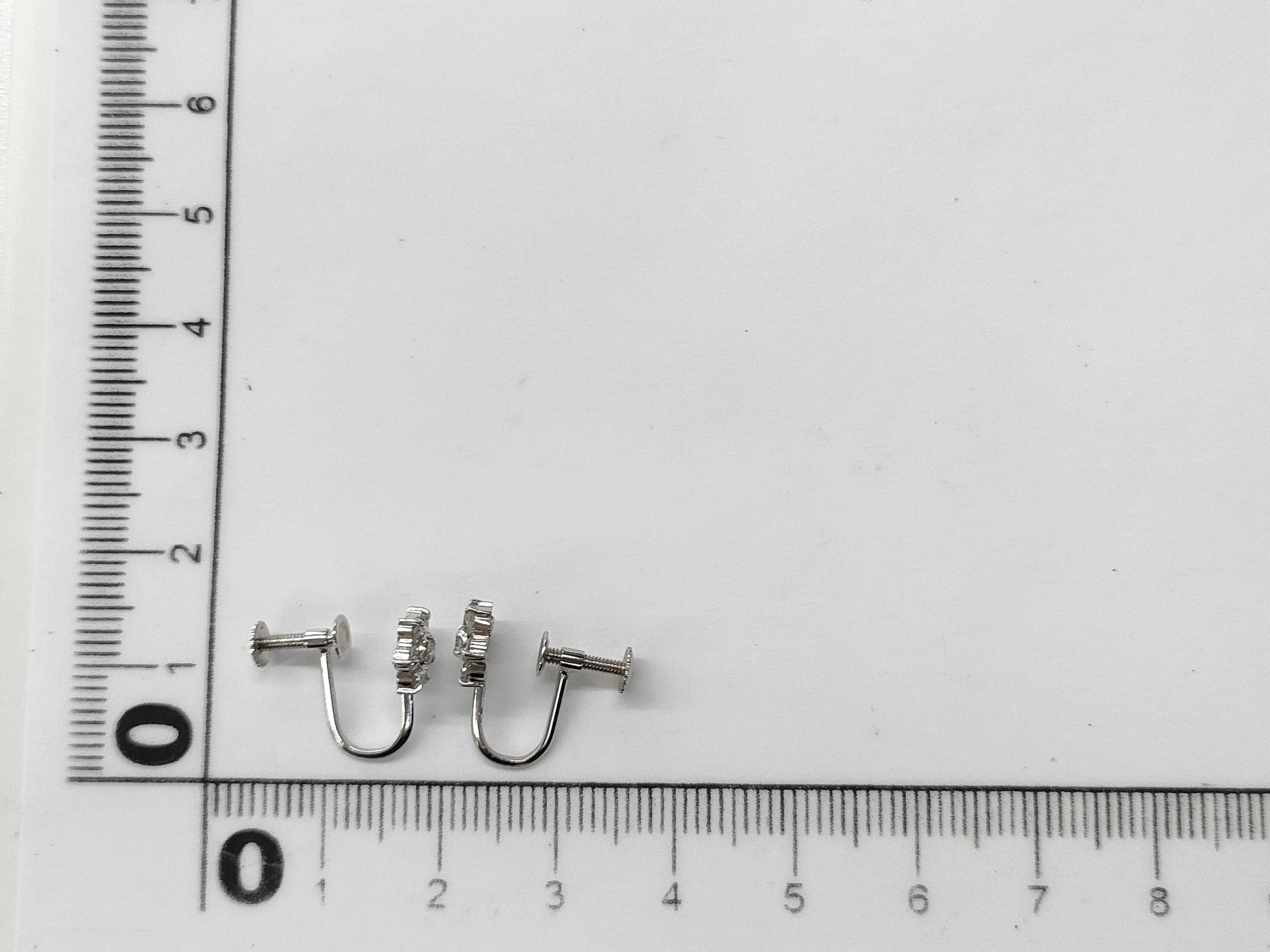 D0.25ct Pt900 2.0g Earrings 