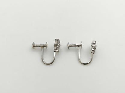 D0.25ct Pt900 2.0g Earrings 