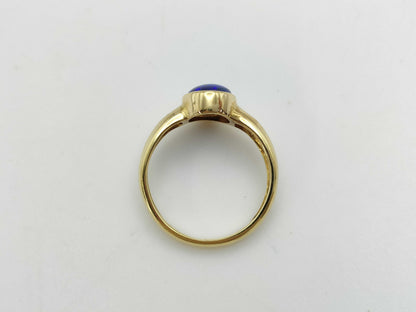 Colored Diamond 750 4.0g Ring 