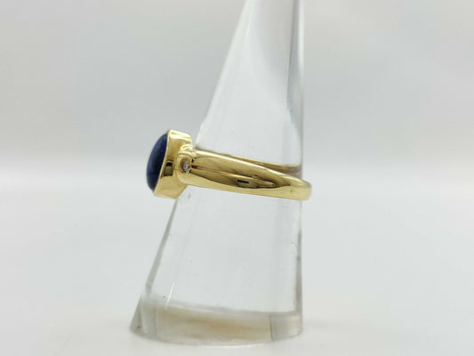 Colored Diamond 750 4.0g Ring 